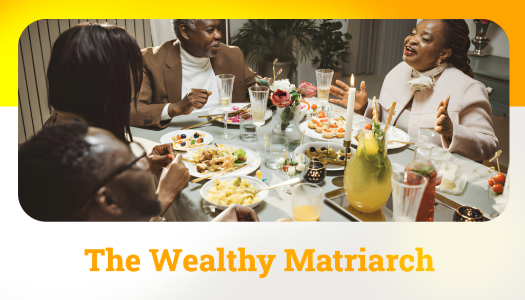 The Wealthy Matriarch - Cover